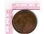 B56 - Velká Británie 1 pence, 1938 Bronz /hnědá barva/