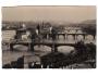 Praha mosty Mánesův Karlův Legií r. 1940 MF °3839