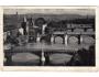 Praha mosty Mánesův Karlův Legií r. 1942 MF °3842