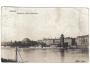 Praha pohled z mostu Palackého č.500 r. 1917 RU MF °3938