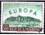 San Marino 1961 Europa CEPT, pohled na Monte Titano, Michel