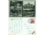 Vítkovice 1940 okénková pohlednice prošlá poštou