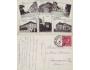 Dolní Královice 1918 okénková pohlednice prošlá poštou