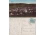 1920 Blansko, barevná pohlednice prošlá poštou, lom, frankov