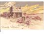 VÁNOCE = LITOGRAFIE /r1932*AA1915