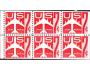 USA 1958 Letecká, červená, Michel č.733 seš.list H-Bl.36 **