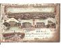 KOSTELEC NAD ORLICÍ /LITOGRAFIE =KOLÁŽ /rok1899?AA4405