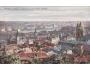 PRAHA POHLED ZE ZÁMECKÝCH SCHODŮ NÁKL. KOSINER °615A