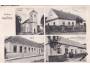 NĚMČIČKY KOSTEL FARA ŠKOLA OB cca r. 1920 BEZ NAKL. °616B