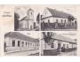 NĚMČIČKY KOSTEL FARA ŠKOLA OB cca r. 1920 BEZ NAKL. °616BA