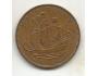Velká Británie 1/2 penny 1966 (4) 12.14