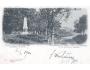 HOŘÍNĚVES POMNÍK C.K. 40 DA r. 1900 č.4 NAKL. J. ŠVÁB °795D