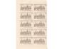 PRAHA 68= 10ks BLOK S LEPEM /rok1968/*L59
