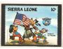 Pohlednice - W. Disney - Donald - Sierra Leone