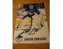 Joacim Eriksson - Vancouver Canucks - orig. autogram