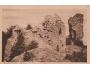 ZUBŠTÝN HRAD ZŘÍCENINA r. 1920 NAKL. R. ONZ °HE936