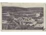 Letovice 60 panorama kostel vodárenská věž 1944 Blansko