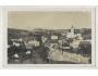 Letovice 63 panorama kostel fara 1937 Blansko