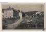 Letovice 264 náměstí socha Masaryk 1940 Blansko