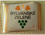 Sylvánské zelené, JZD Družba Boršice - etiketa od vína 0,7 l