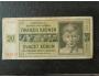 20 Kč bankovka 1944 série 16A 310226