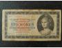 100 Kčs bankovka 1945 série Cxx 523071