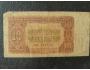 10 Kčs bankovka 1953 série UK 240124