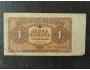 1 Kčs bankovka 1953 série AR 950603