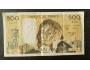 Francie 500 franků bankovka 1991