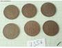 50 hal. 1963-1971 - 6 kusů mince Československo