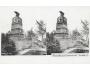 SLAVÍKOVICE-POMNÍK /STEREO /r.1920?/ M391-42