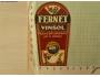 Fernet Vinsol - stará etiketa