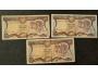 Kypr 3 bankovky 1 lira 1989