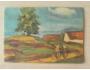 Státní spořitelna 1968 - kartičkový kalendářík rozkládací