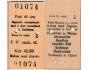 Železniční jízdenka kartonová ČD 1969 Brno hl.nádr. Z směr R