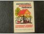 Nepodceňuj nebezpečí požáru 1982 - kartičkový kalendářík