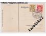 CHOMUTOV=VÝSTAVA=SJEZD FILATELISTŮ=mal ZINDEL=rok.1923*R4792