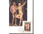 CM 2776 Lucas Cranach st.: Adam a Eva 1986 Cartes maximums m