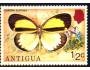 Antigua 1975 Motýl, Michel č.381 **