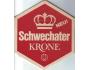 Pivní tácek Schwechater Krone Rakousko, použitý
