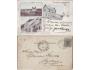 Pozdrav z Pozořic, okénková pohlednice dlouhá adresa 1906 p