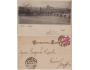 Praha Hradčany 1899 pohlednice poslaná do Egypta