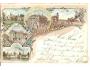 LUNDENBURG - BŘECLAV / LITOGRAFIE + KOLÁŽ /rok1898?*OA272