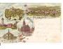 FRIEDLAND V ČECHÁCH /LITOGRAFIE+KOLÁŽ /rok1900?*OA280