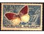 Madagaskar 1960 Motýl, Michel č.445 **