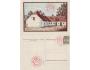Hodonín Rodný domek TGM , barevná pohlednice, PR 1935 Hodoní