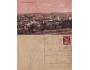 Kamenice nad Lípou 1921 pohlednice prošlá poštou, zlomený ro