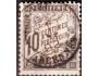 Francie 1881 Číslice, známka pro zásilky osvobozené od pošto