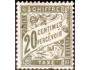 Francie 1906 Číslice, známka pro zásilky osvobozené od pošto