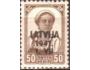 Německá okupace Lotyšska 1941 Přetisk LATVIA na známce SSSR